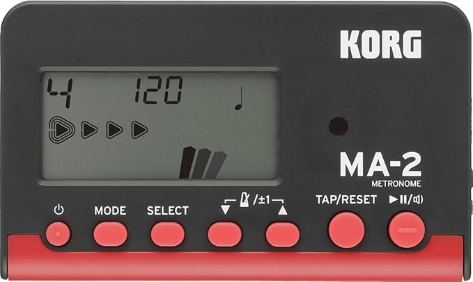KORG KO-MA2RD MA-2 Digital Metronome with Reference Pitch