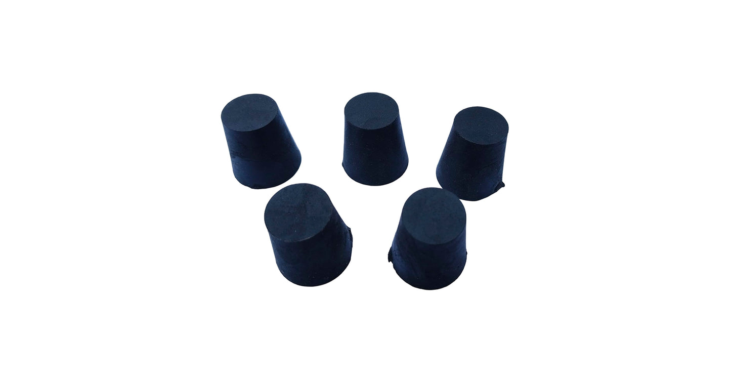 5 Rubber Stock Stoppers