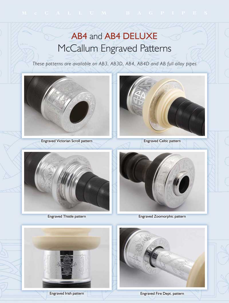 McCallum AB4 Bagpipes