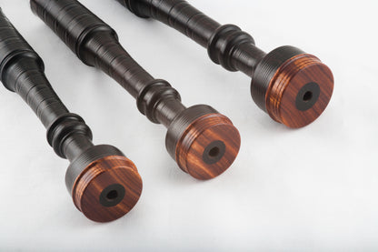 McCallum Folk Pipes - Wood/Engraved