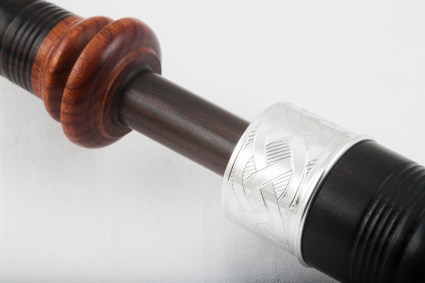 McCallum Folk Pipes - Wood/Engraved